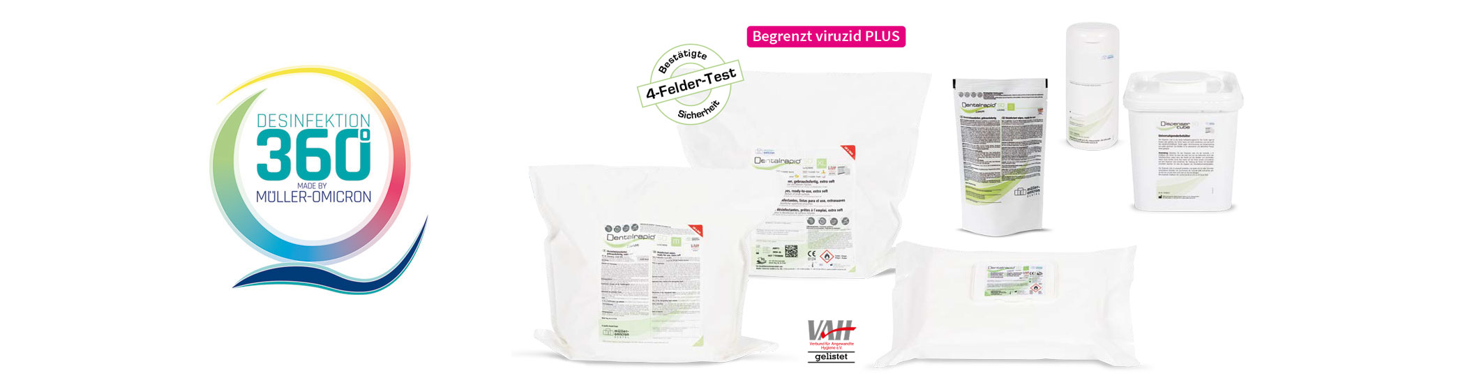 Dentalrapid® SD wipes – Müller-Omicron GmbH & Co. KG